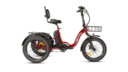 EUNORAU ONE-TRIKE Foldable Electric Trike - Wheels of America