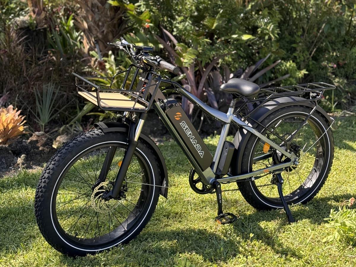 Senada SABER PLUS 1000W Electric Bike | All-Terrain, Hydraulic Brakes, 80 Miles Range - Wheels of America