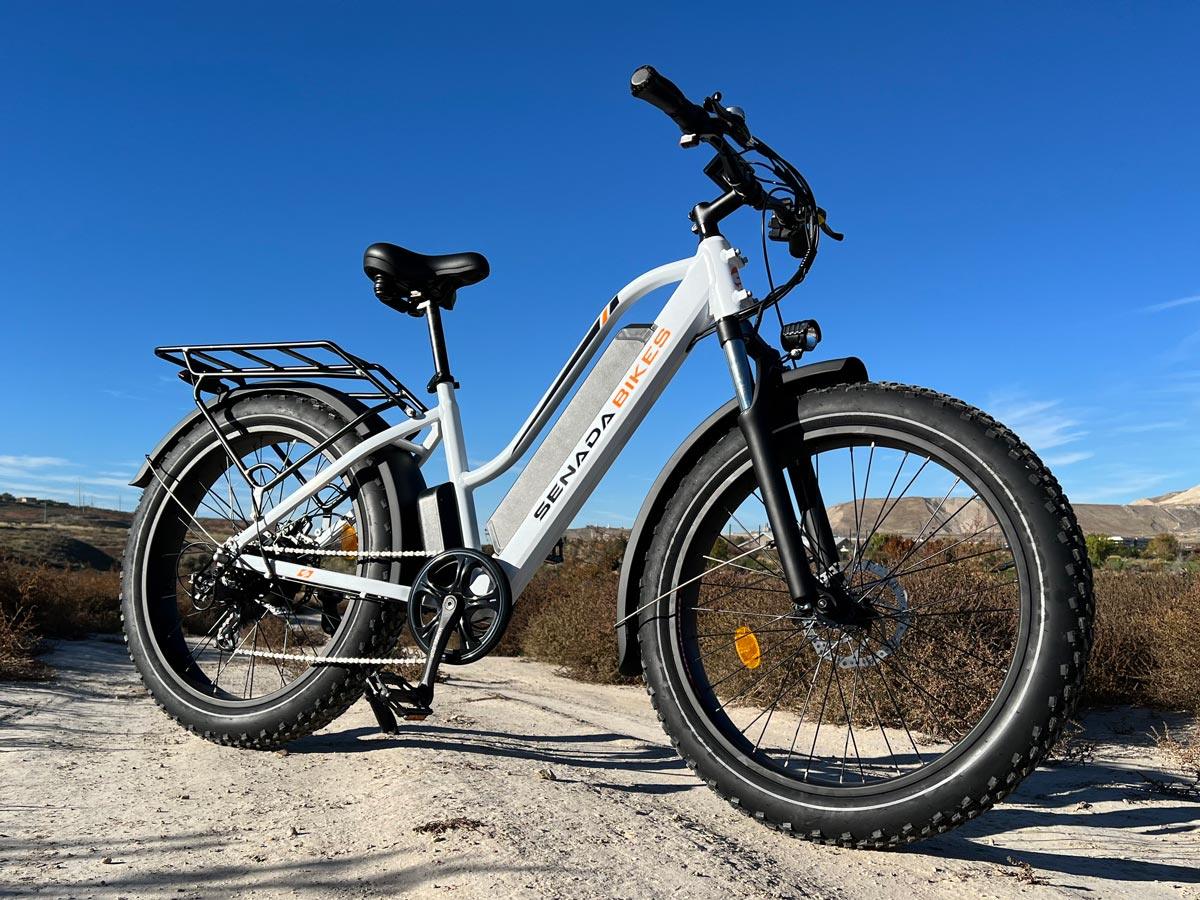 Senada HERALD PLUS: 1000W Fat Tire E-Bike | 80 Miles Range | Hydraulic Brakes & Step-Thru Design - Wheels of America