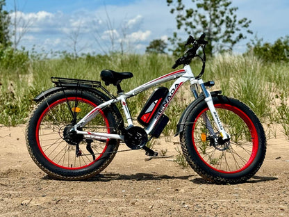 Senada ARCHON PLUS Fat Tire Off-Road E-Bike | 1000W Motor, 78-Mile Range - Wheels of America