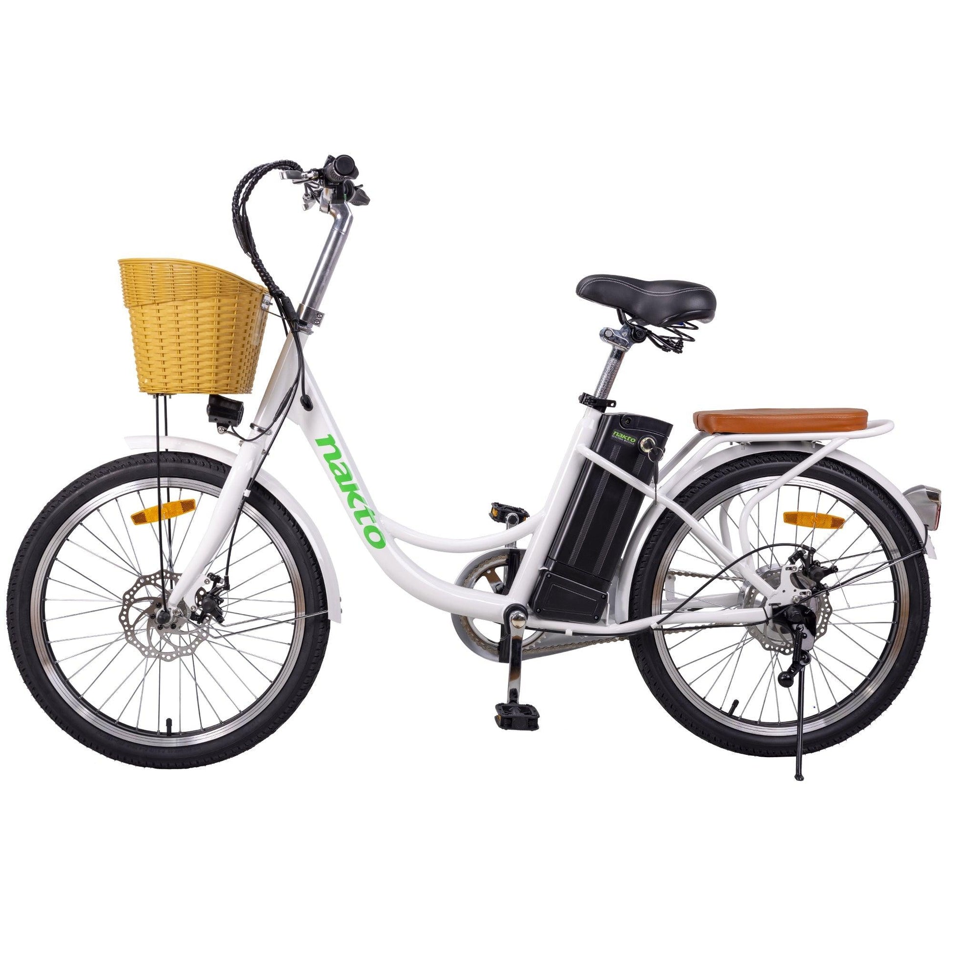 NAKTO Elegance 22" Cruiser Electric Bike - Wheels of America