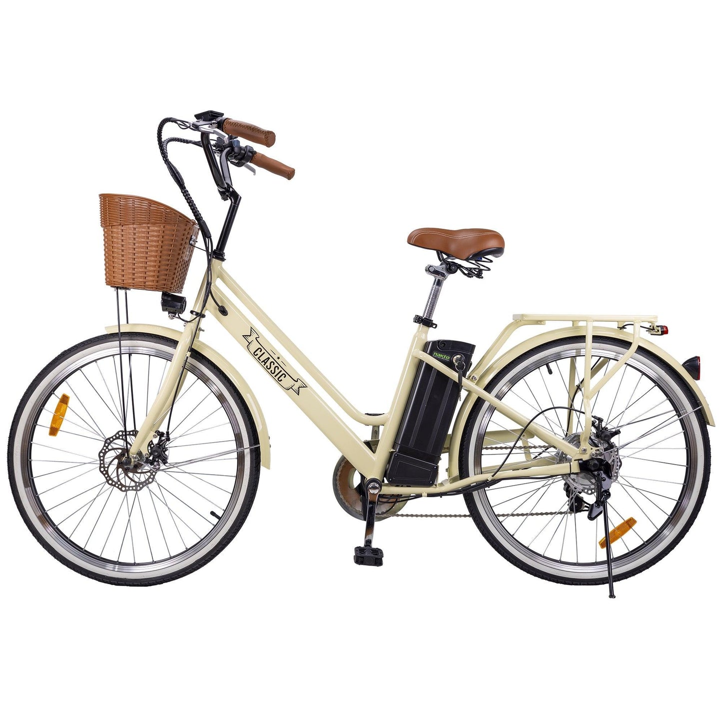 NAKTO Classic 26" City Electric Bicycle - Wheels of America