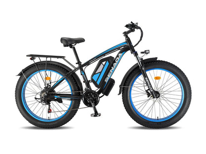 Senada ARCHON PLUS Fat Tire Off-Road E-Bike | 1000W Motor, 78-Mile Range - Wheels of America