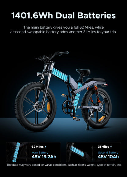 ENGWE X26 E-Bike - Wheels of America