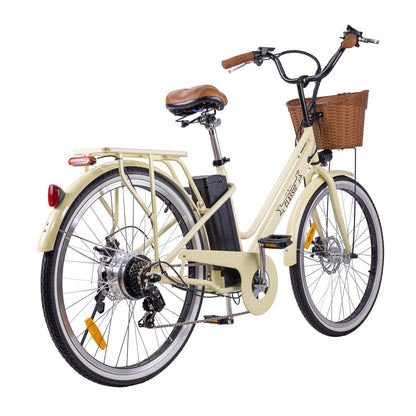 NAKTO Classic 26" City Electric Bicycle - Wheels of America