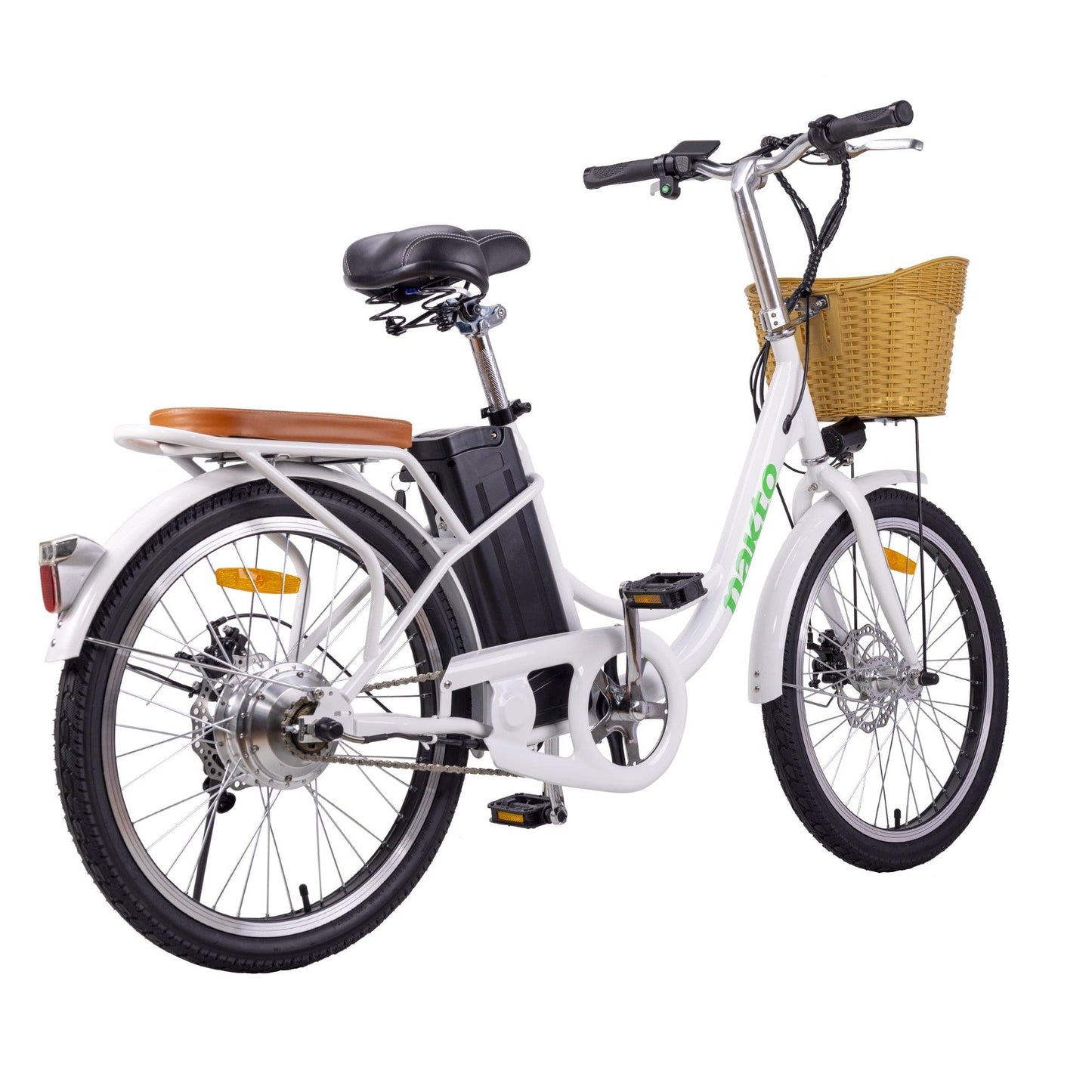 NAKTO Elegance 22" Cruiser Electric Bike - Wheels of America