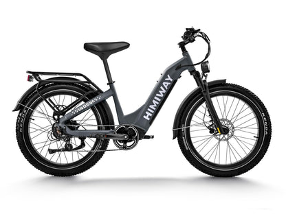 Himiway D5 ST (Zebra ST) | Premium All-terrain Electric Fat Bike - Wheels of America