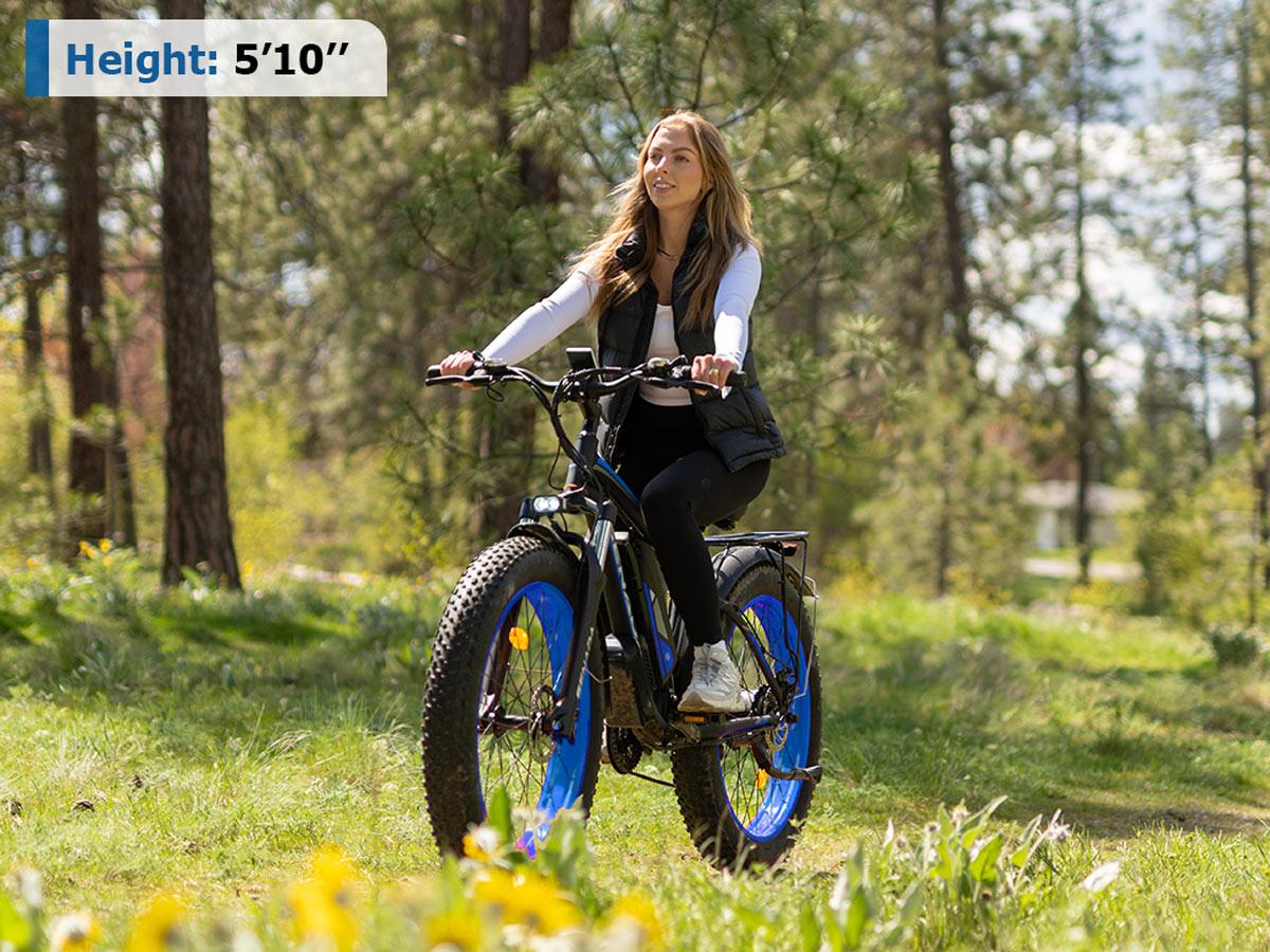 Senada ARCHON PLUS Fat Tire Off-Road E-Bike | 1000W Motor, 78-Mile Range - Wheels of America