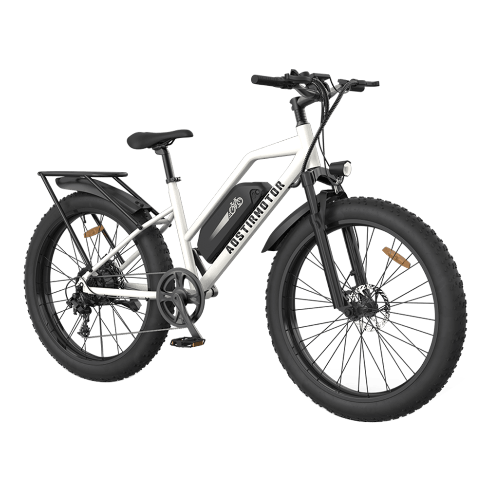 Aostirmotor Commuter Step Thru Electric Bike S07-G - Wheels of America