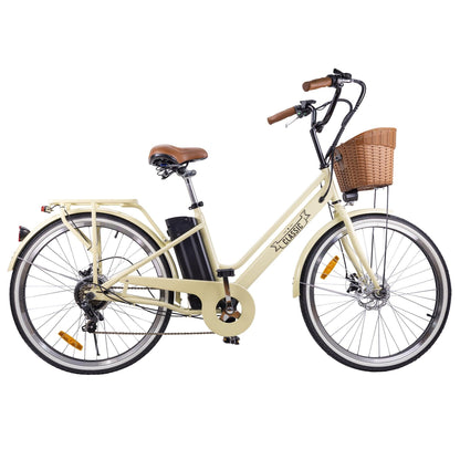 NAKTO Classic 26" City Electric Bicycle - Wheels of America