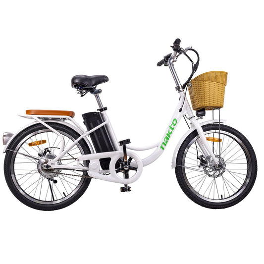 NAKTO Elegance 22" Cruiser Electric Bike - Wheels of America