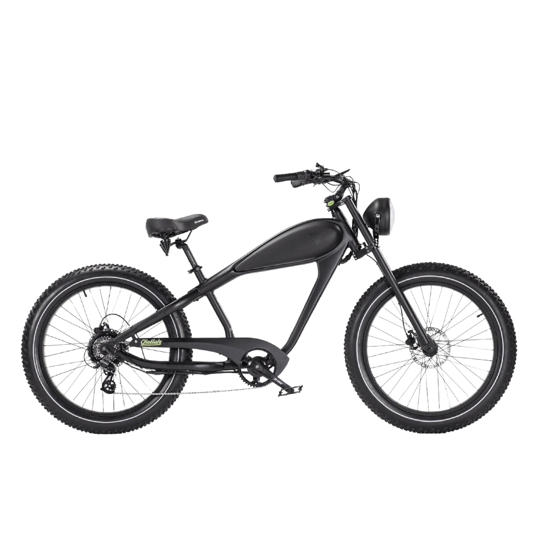 Revi Bikes Cheetah Plus - Café Racer Vintage Electric Bike - Wheels of America