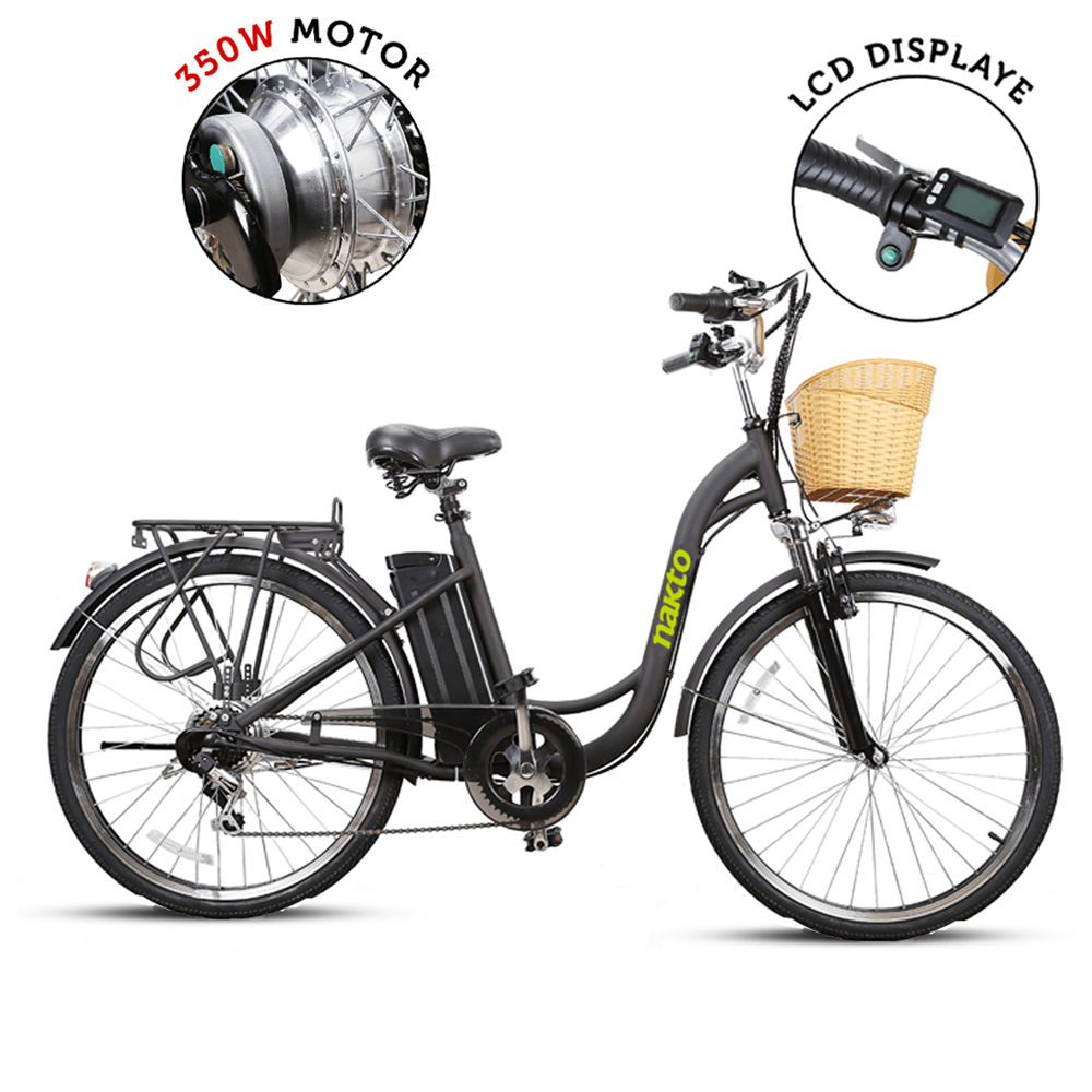 Nakto Camel Step-Thru Electric Bike - Wheels of America