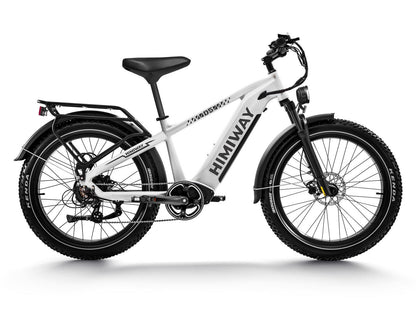 Himiway D5 (Zebra) | Premium All-terrain Electric Fat Bike - Wheels of America