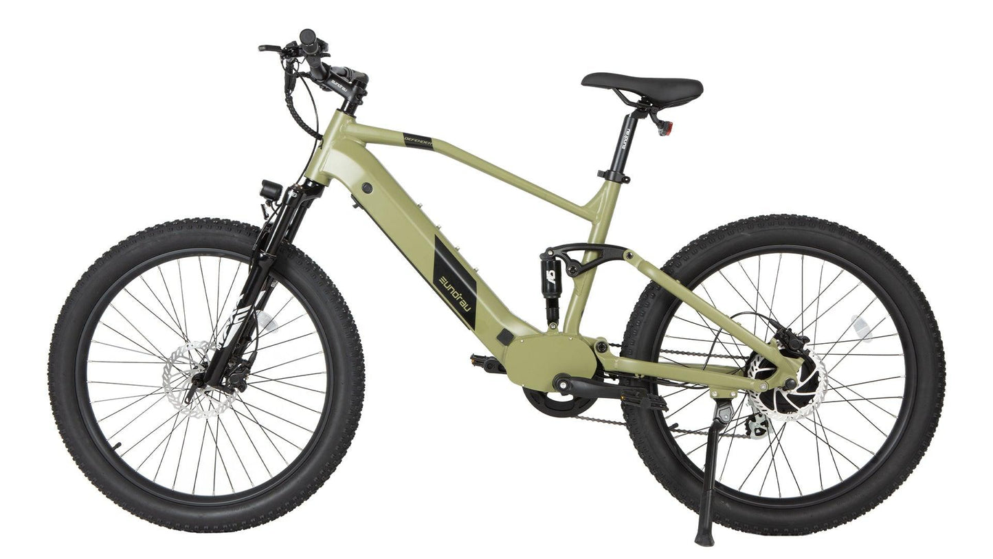 EUNORAU DEFENDER Dual-Suspension E-Bike - Wheels of America