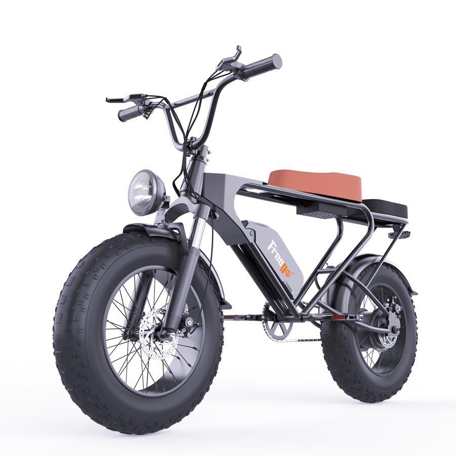 Freego DK200 Off Road Mountain Electric Bike 20'' Fat tires 20Ah Lithium Battery - Wheels of America