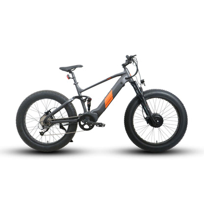 EUNORAU DEFENDER-S Dual Suspension E-Bike - Wheels of America