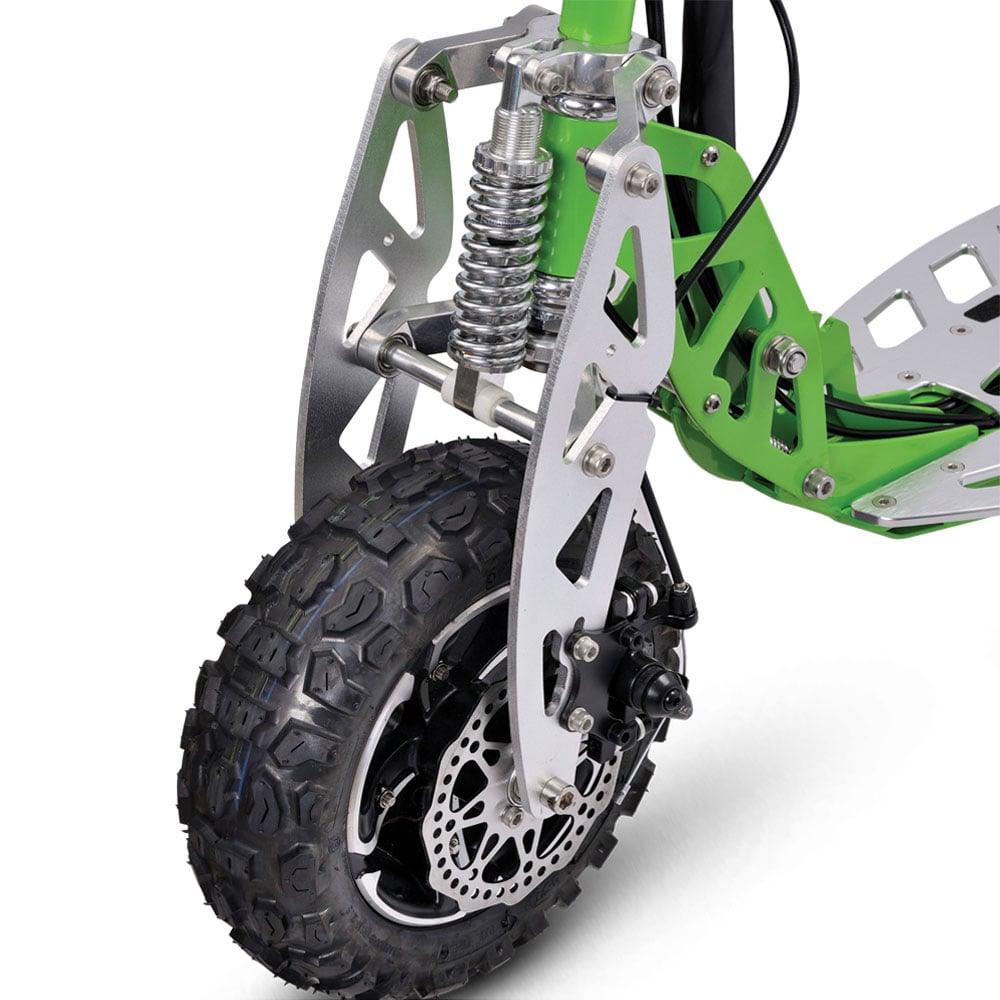 MotoTec/UberScoot 70x 2-Speed Gas Scooter Green - Wheels of America