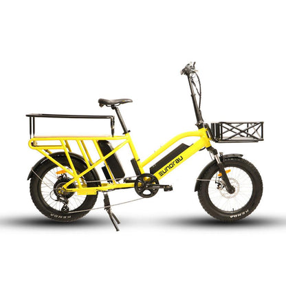 EUNORAU G30-CARGO 500W Electric Cargo Bike - Wheels of America