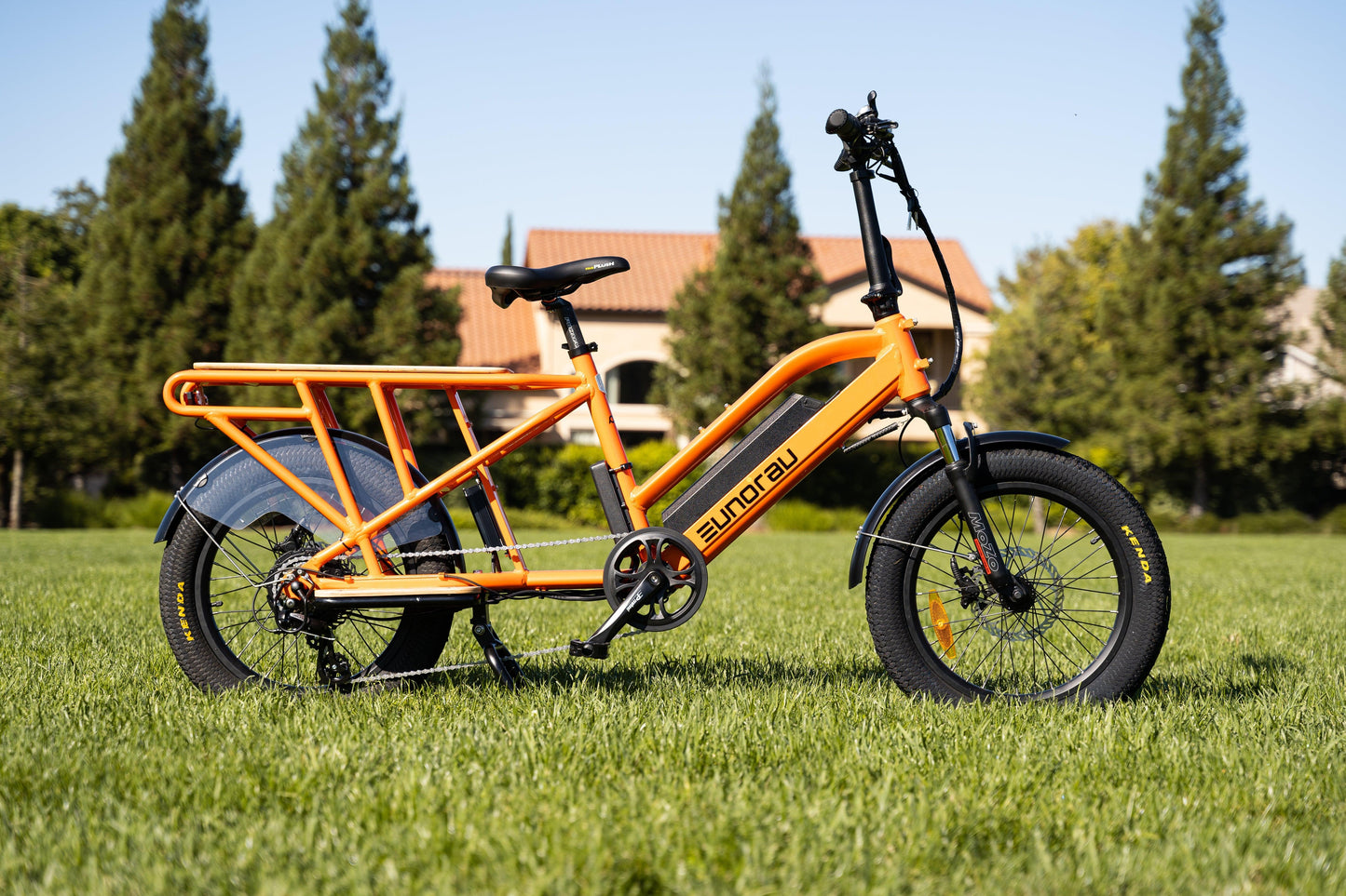 EUNORAU G30-CARGO 500W Electric Cargo Bike - Wheels of America