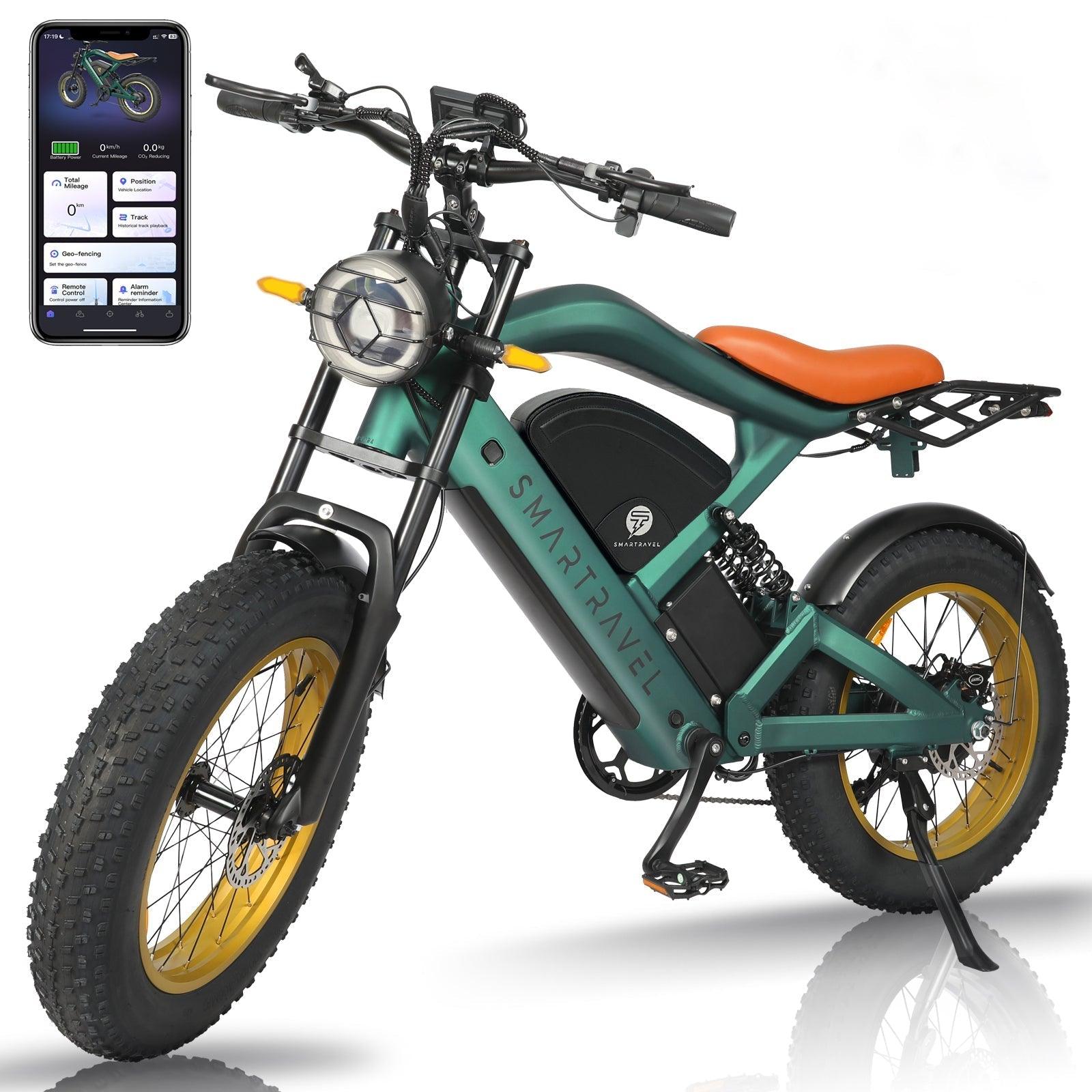 Smartravel Raptor ST202 | Long-Distance Electric Commuter Bike - Wheels of America