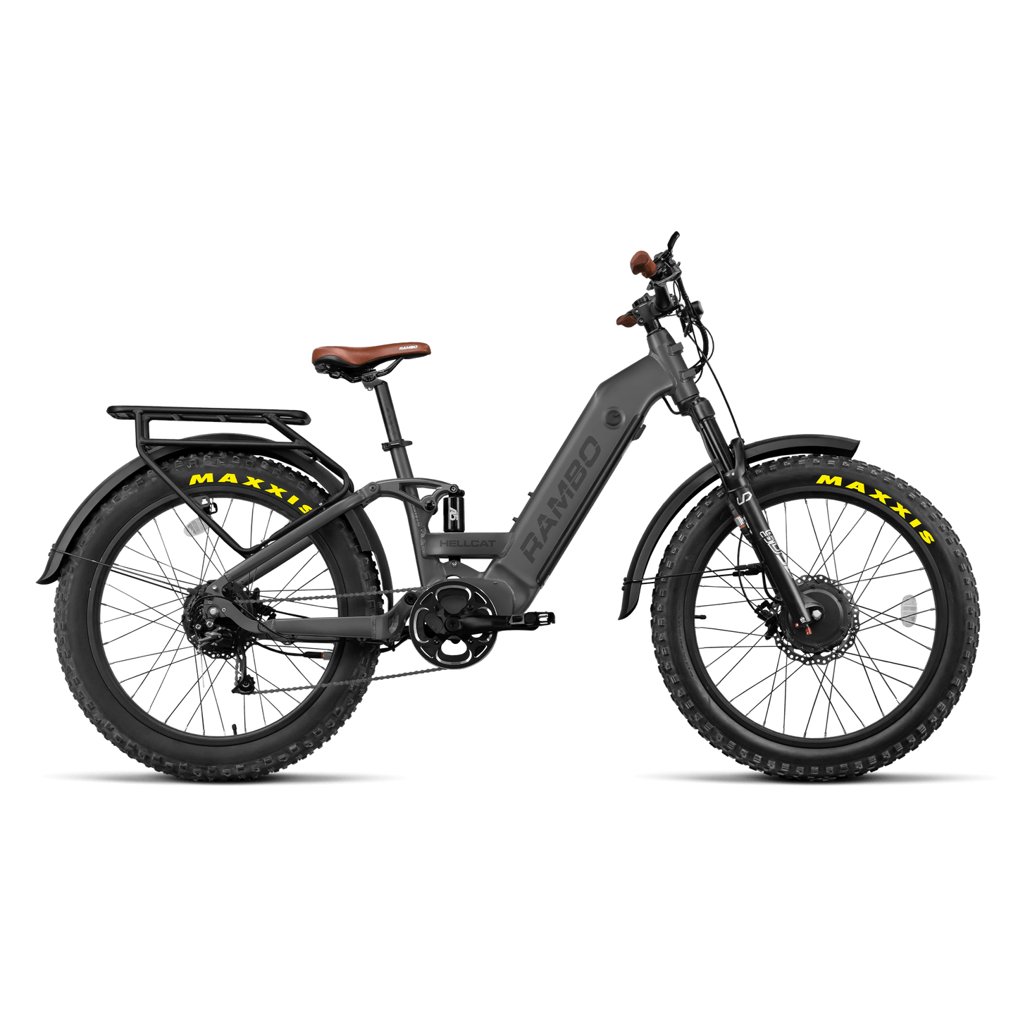 Rambo Hellcat FS All-Wheel Drive Electric Bike - Wheels of America