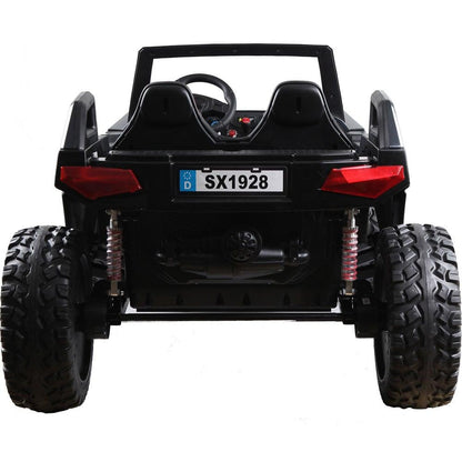 MotoTec Baja UTV 4x4 24v Carbon Fiber Black (2.4ghz RC) - Wheels of America