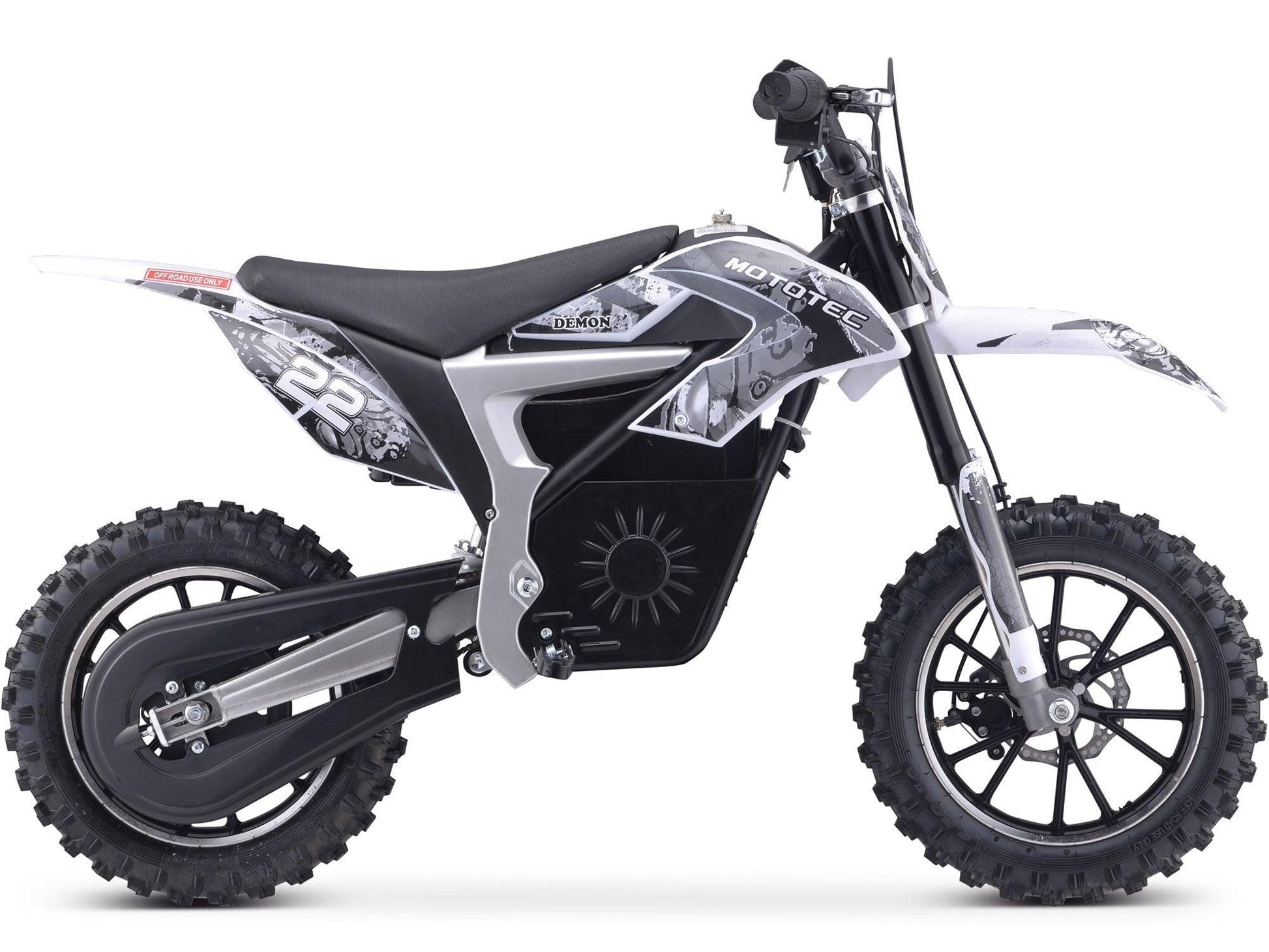 MotoTec 36v 500w Demon Electric Dirt Bike Lithium - Wheels of America