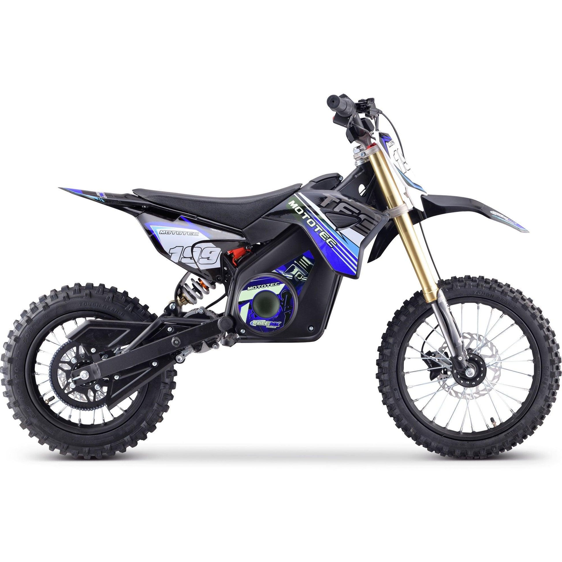 MotoTec 48v Pro Electric Dirt Bike 1800w Lithium - Wheels of America