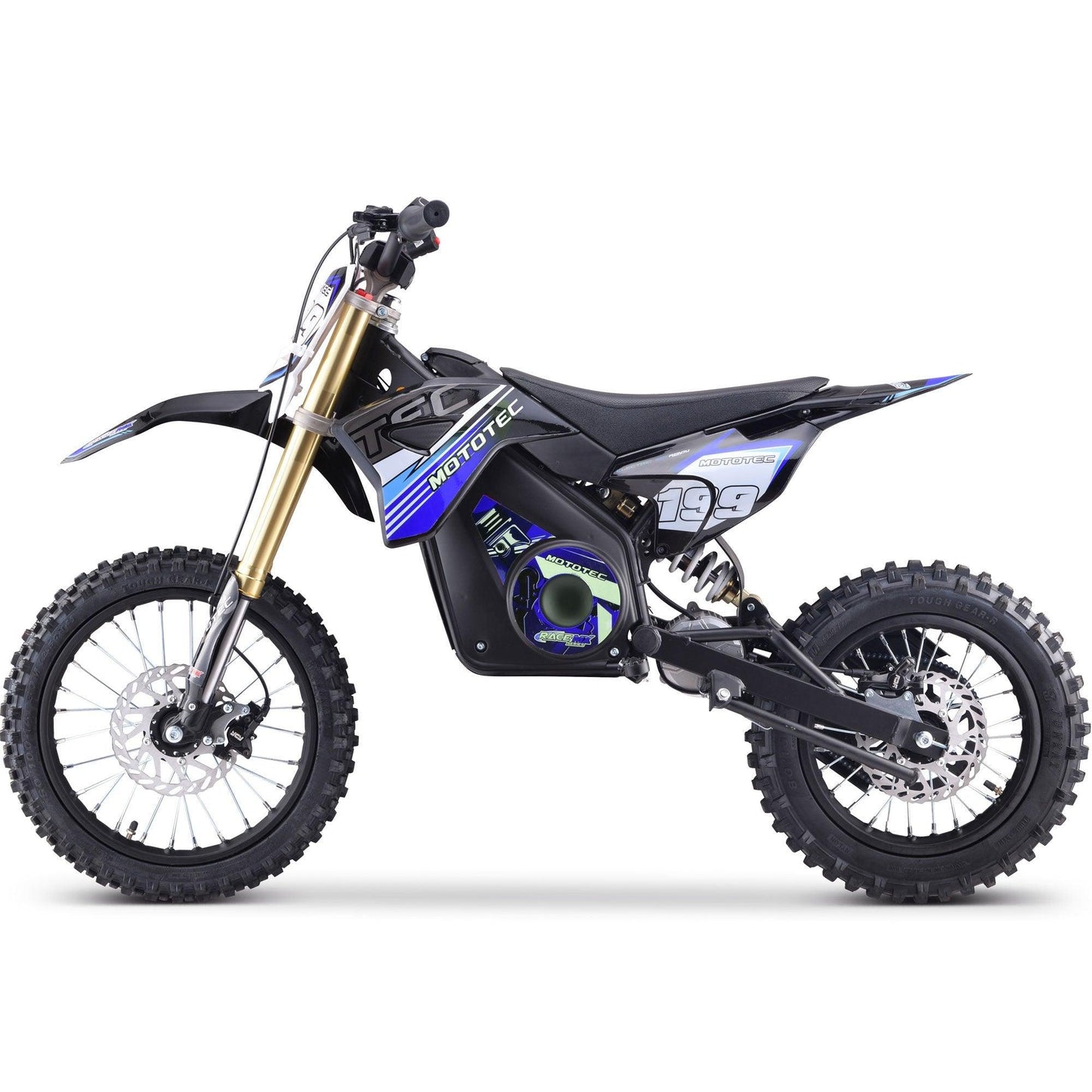 MotoTec 48v Pro Electric Dirt Bike 1800w Lithium - Wheels of America