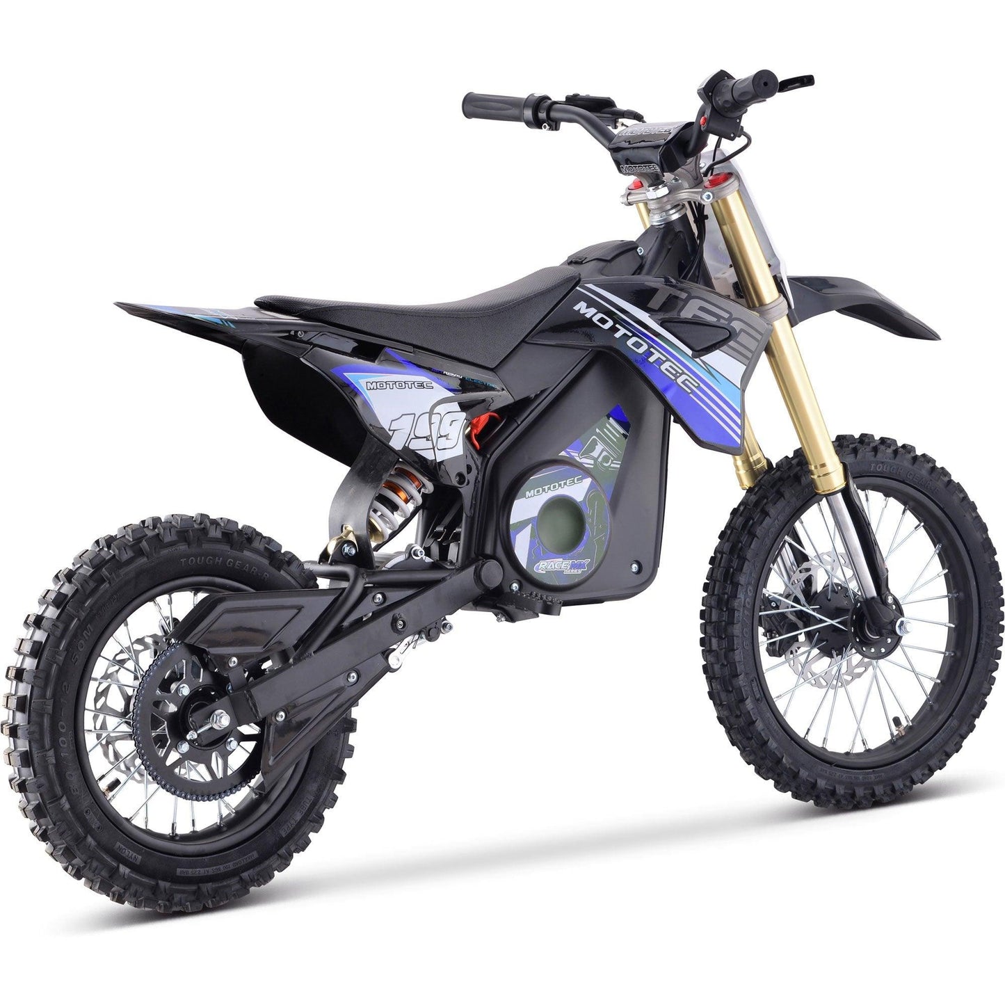 MotoTec 48v Pro Electric Dirt Bike 1800w Lithium - Wheels of America