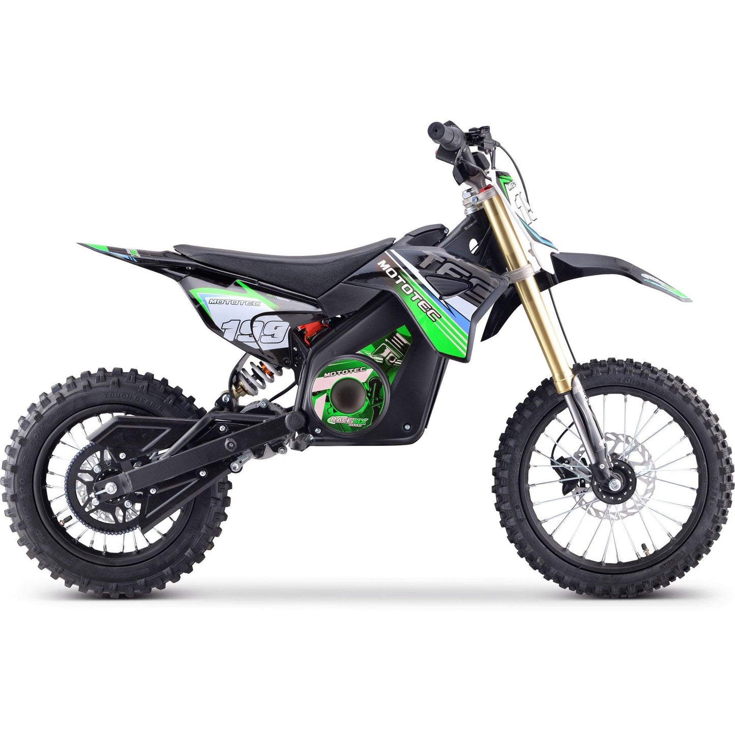 MotoTec 48v Pro Electric Dirt Bike 1800w Lithium - Wheels of America