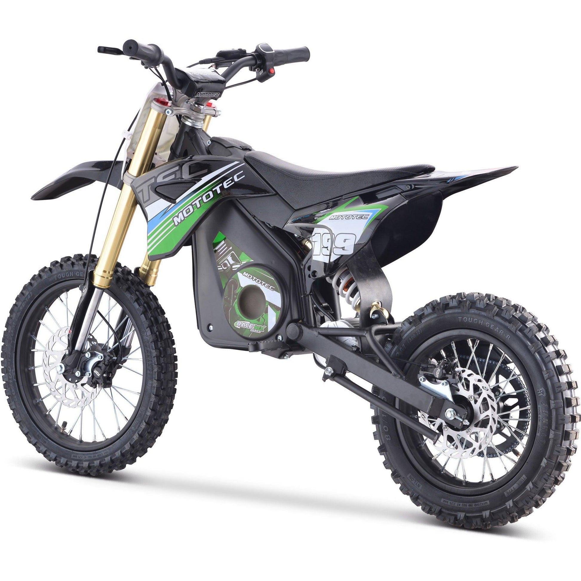 MotoTec 48v Pro Electric Dirt Bike 1800w Lithium - Wheels of America