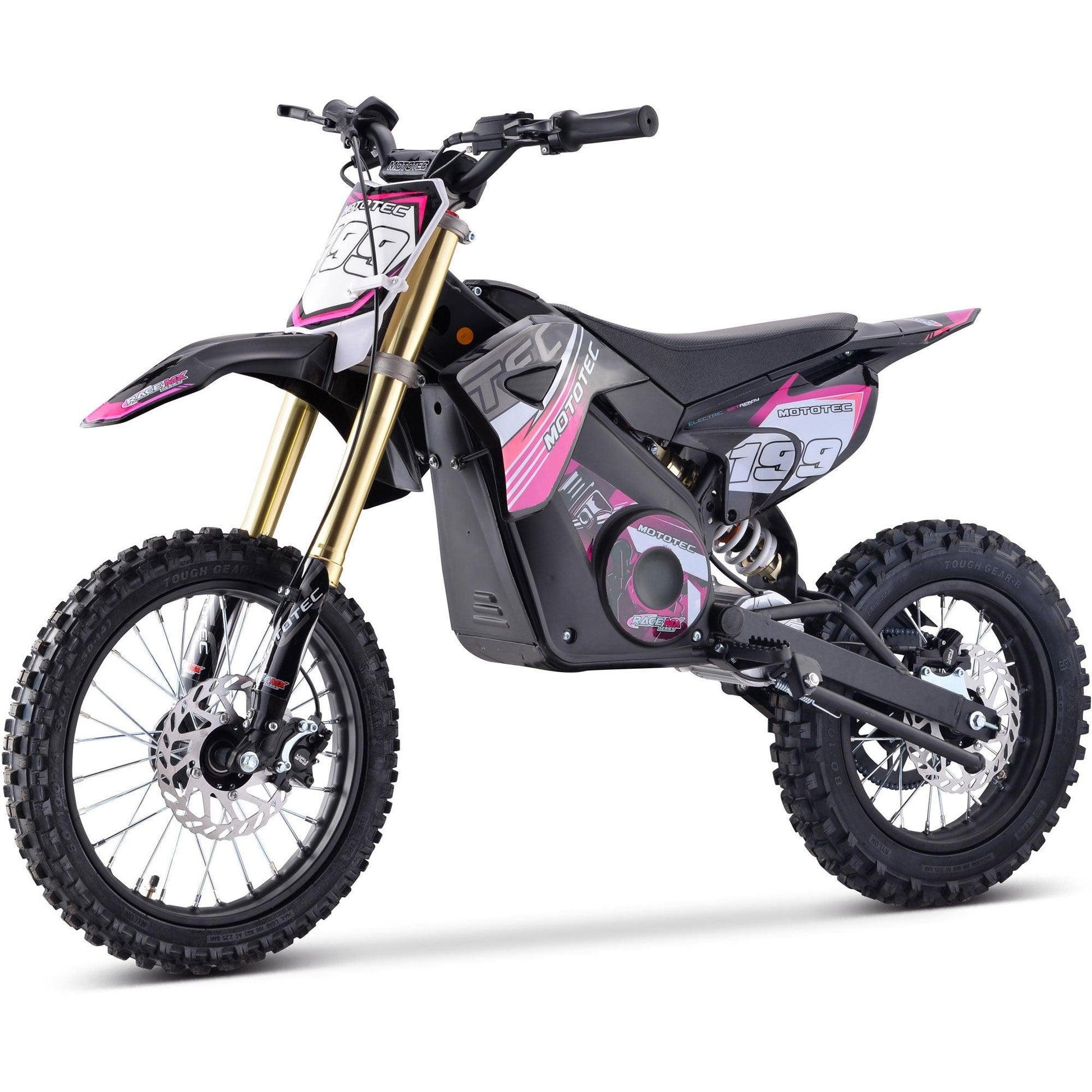 MotoTec 48v Pro Electric Dirt Bike 1800w Lithium - Wheels of America