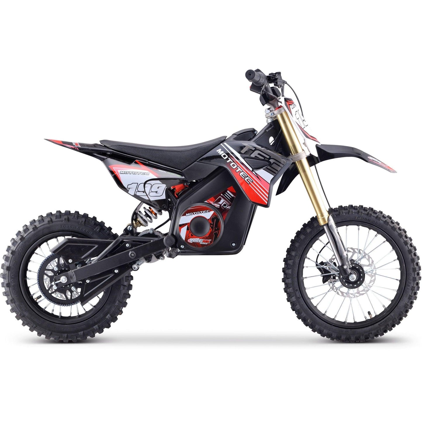 MotoTec 48v Pro Electric Dirt Bike 1800w Lithium - Wheels of America