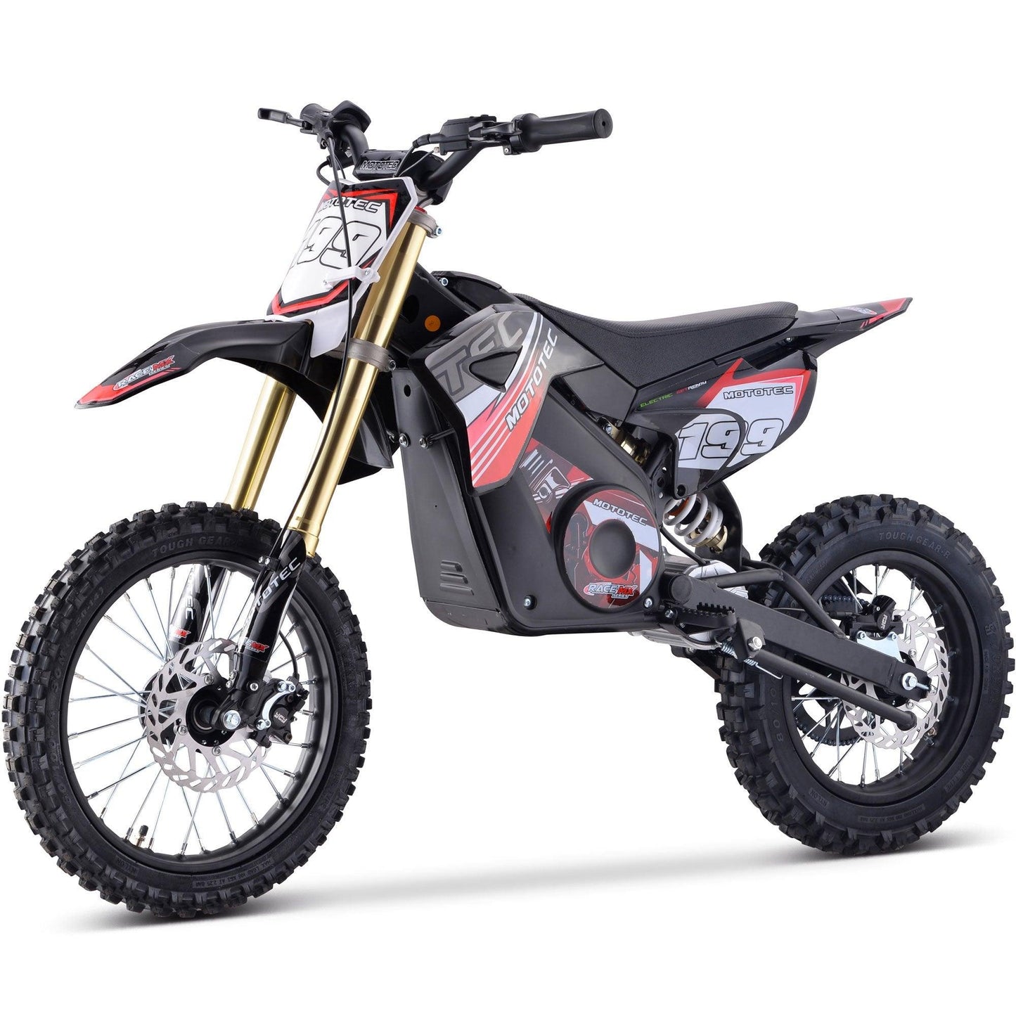 MotoTec 48v Pro Electric Dirt Bike 1800w Lithium - Wheels of America