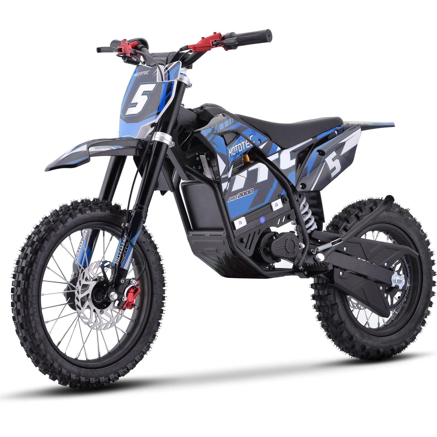 MotoTec 60v Pro Electric Dirt Bike 2000w Lithium - Wheels of America