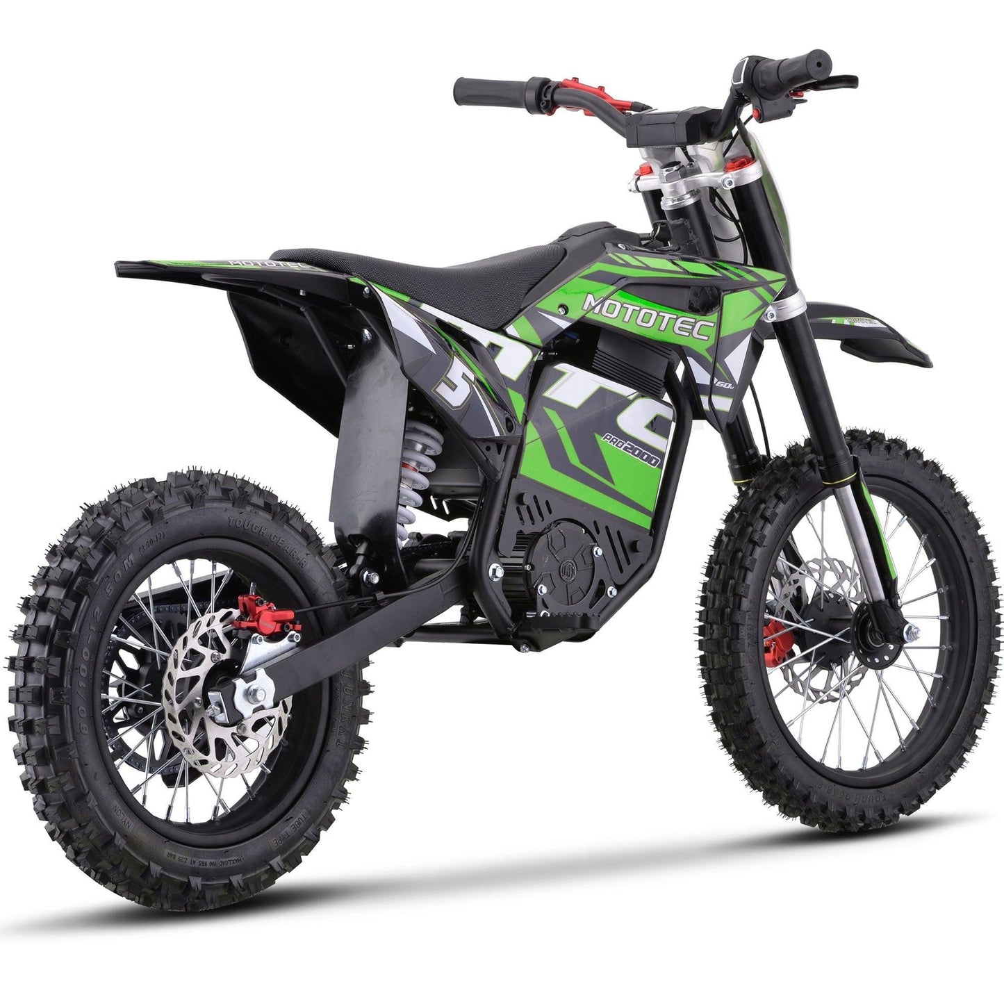 MotoTec 60v Pro Electric Dirt Bike 2000w Lithium - Wheels of America