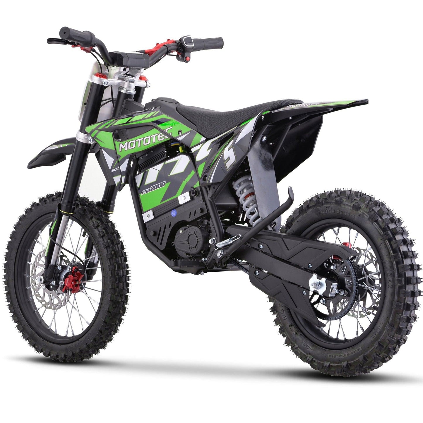 MotoTec 60v Pro Electric Dirt Bike 2000w Lithium - Wheels of America