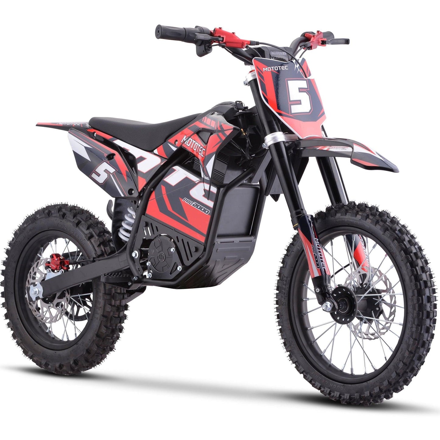 MotoTec 60v Pro Electric Dirt Bike 2000w Lithium - Wheels of America