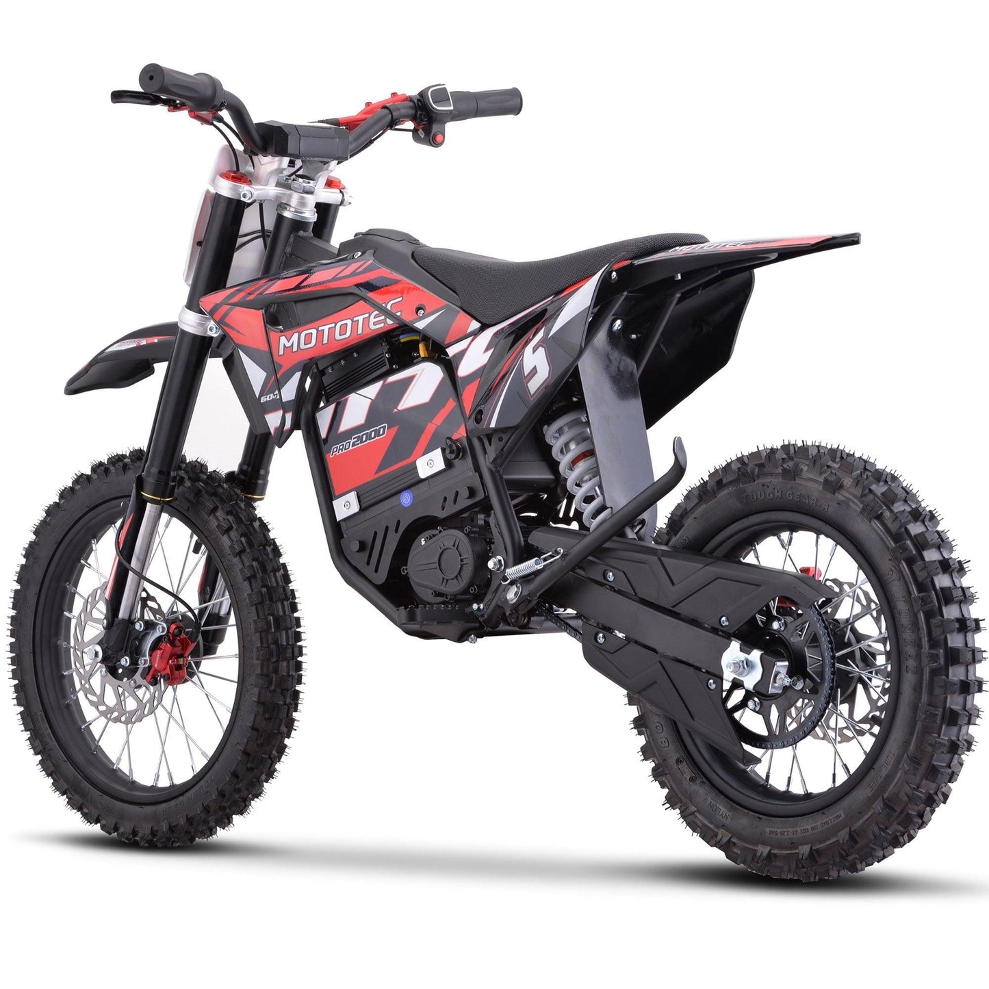 MotoTec 60v Pro Electric Dirt Bike 2000w Lithium - Wheels of America