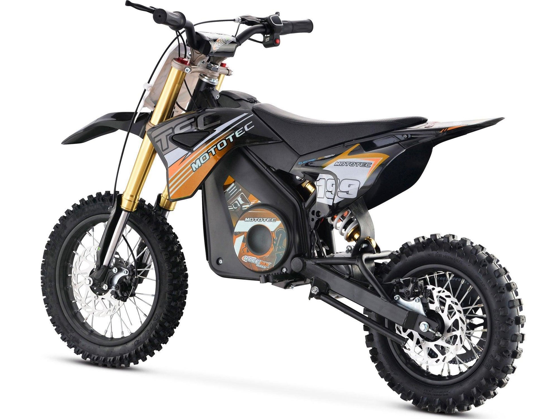 MotoTec 48v Pro Electric Dirt Bike 1800w Lithium - Wheels of America