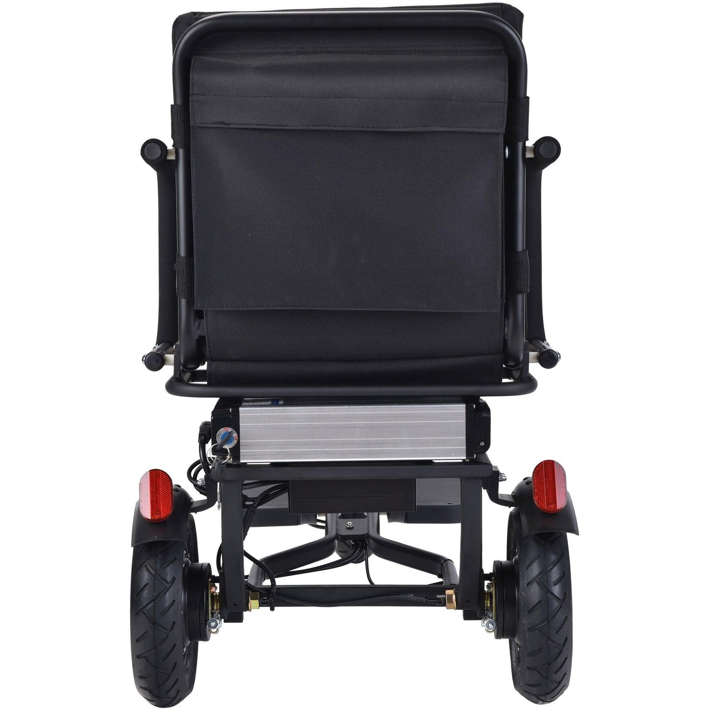 MotoTec Folding Mobility Electric Trike 48v 700w Dual Motor Lithium Black - Wheels of America