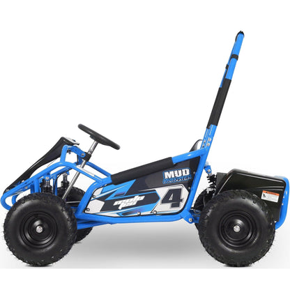 MotoTec Mud Monster Kids Electric 48v 1000w Go Kart Full Suspension - Wheels of America