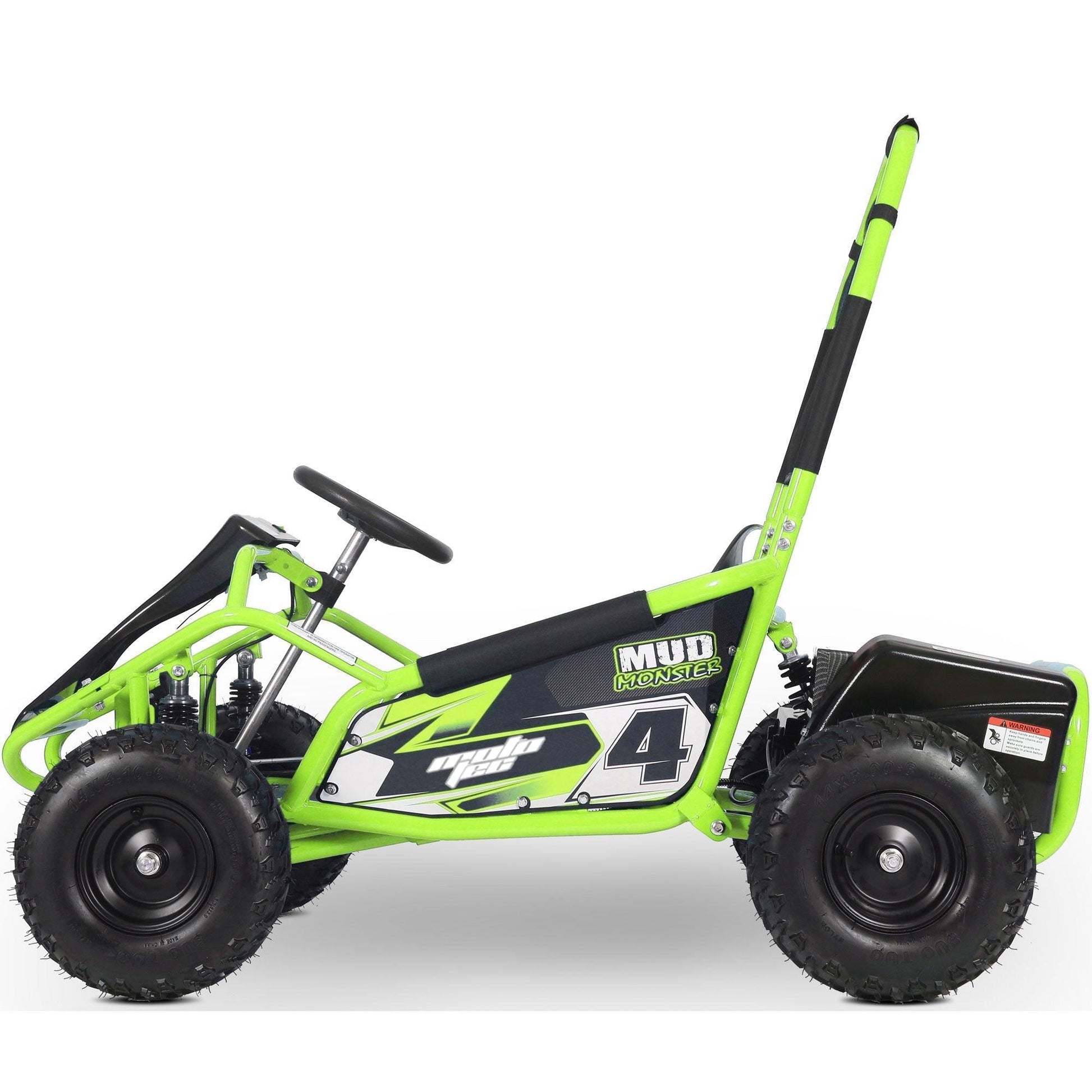 MotoTec Mud Monster Kids Electric 48v 1000w Go Kart Full Suspension - Wheels of America