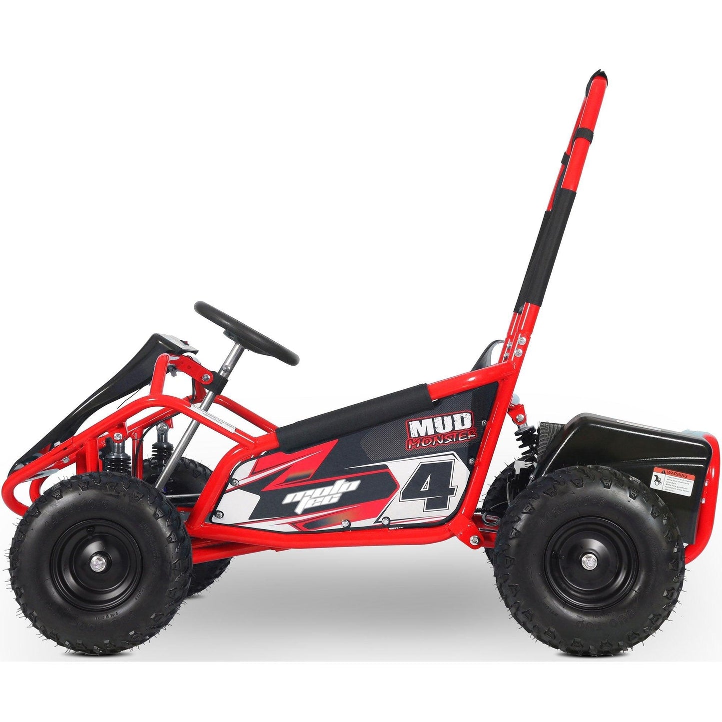 MotoTec Mud Monster Kids Electric 48v 1000w Go Kart Full Suspension - Wheels of America