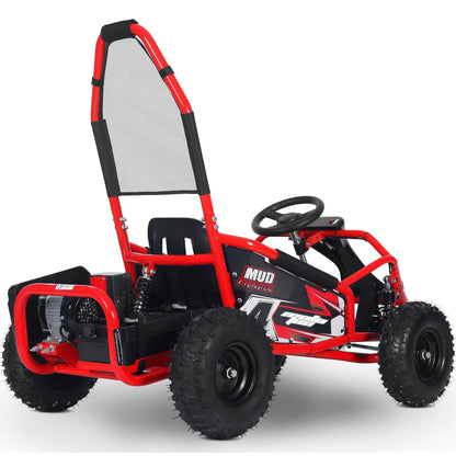 MotoTec Mud Monster Kids Electric 48v 1000w Go Kart Full Suspension - Wheels of America