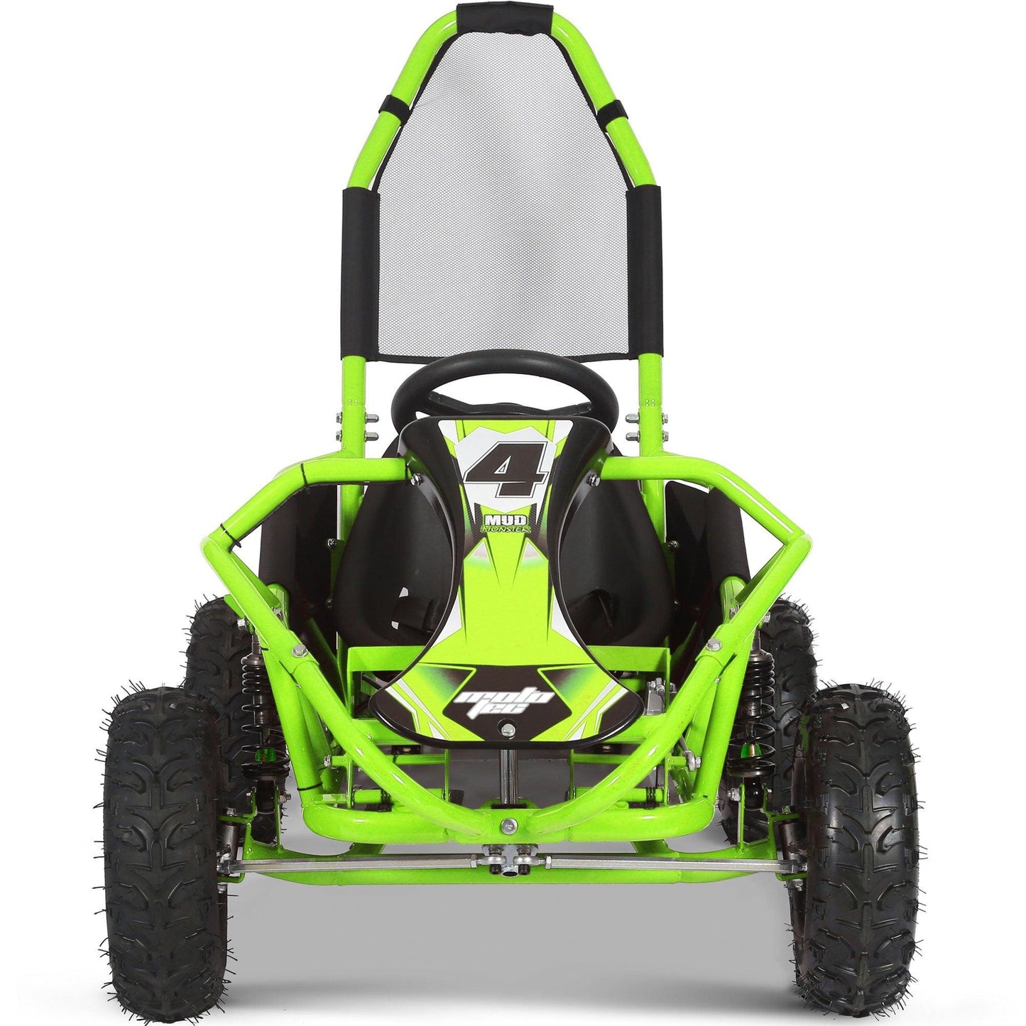 MotoTec Mud Monster Kids Gas Powered 98cc Go Kart Full Suspension - Wheels of America