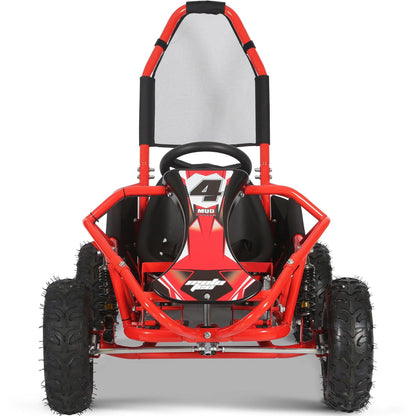 MotoTec Mud Monster Kids Gas Powered 98cc Go Kart Full Suspension - Wheels of America