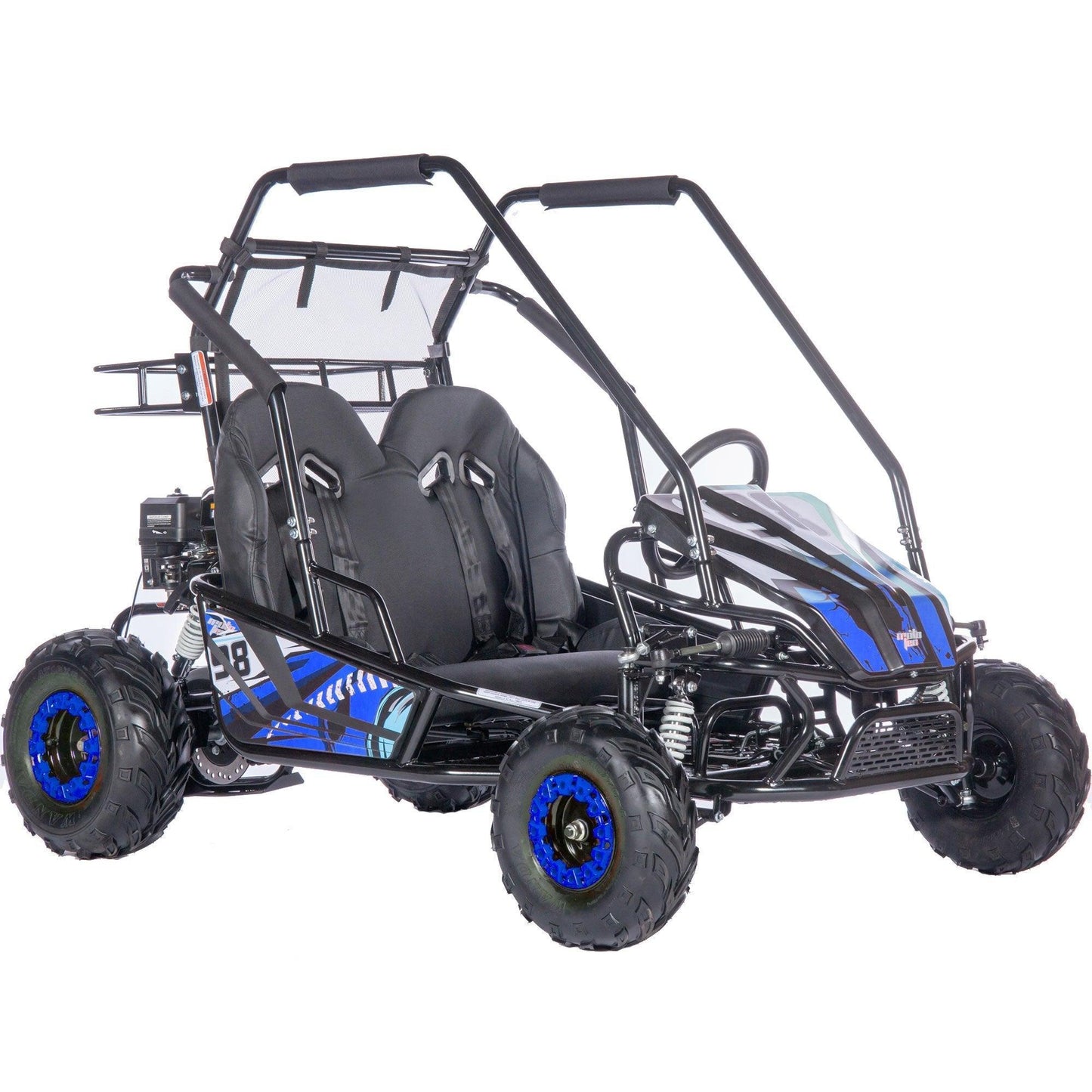 MotoTec Mud Monster XL 212cc 2 Seat Go Kart Full Suspension - Wheels of America